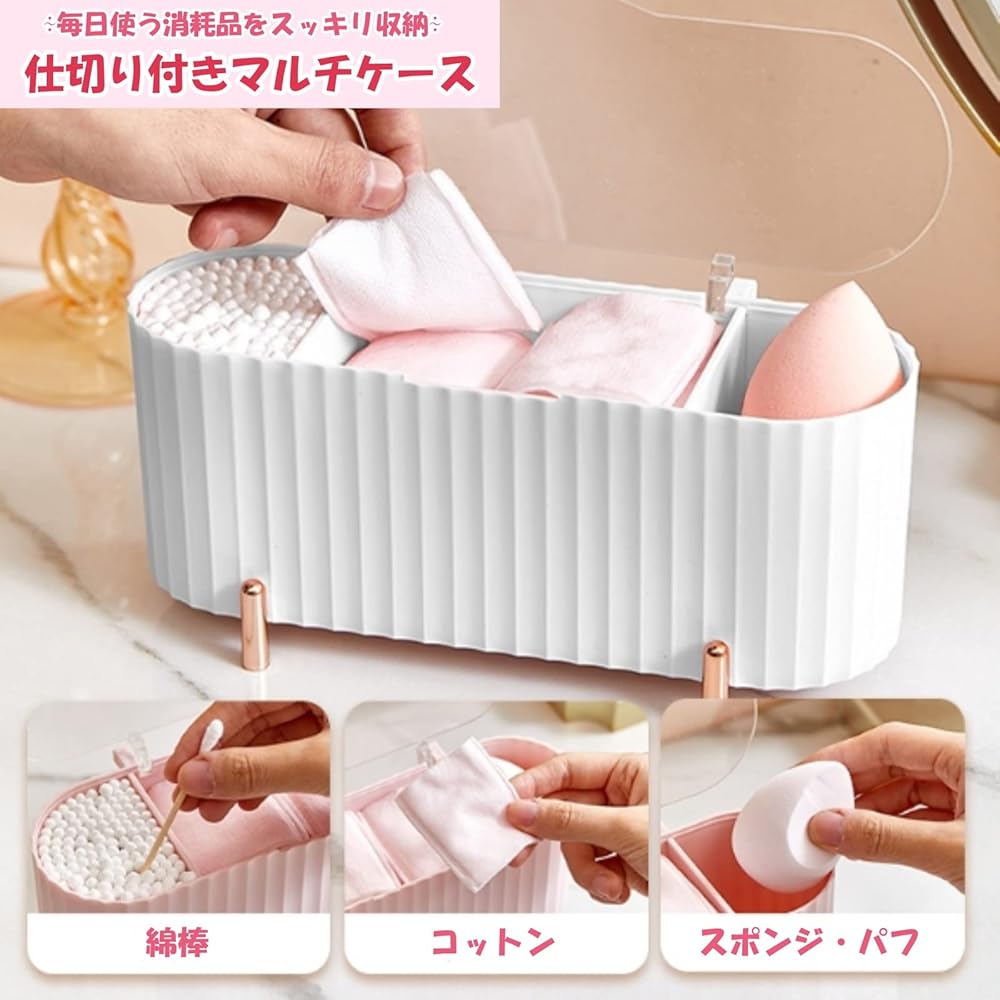 Rady 蓋付きコットンケーストロピカルフラワー　アイリスフラワー　ピンクブルー Rady 蓋付きコットンケーストロピカルフラワーアイリスフラワー